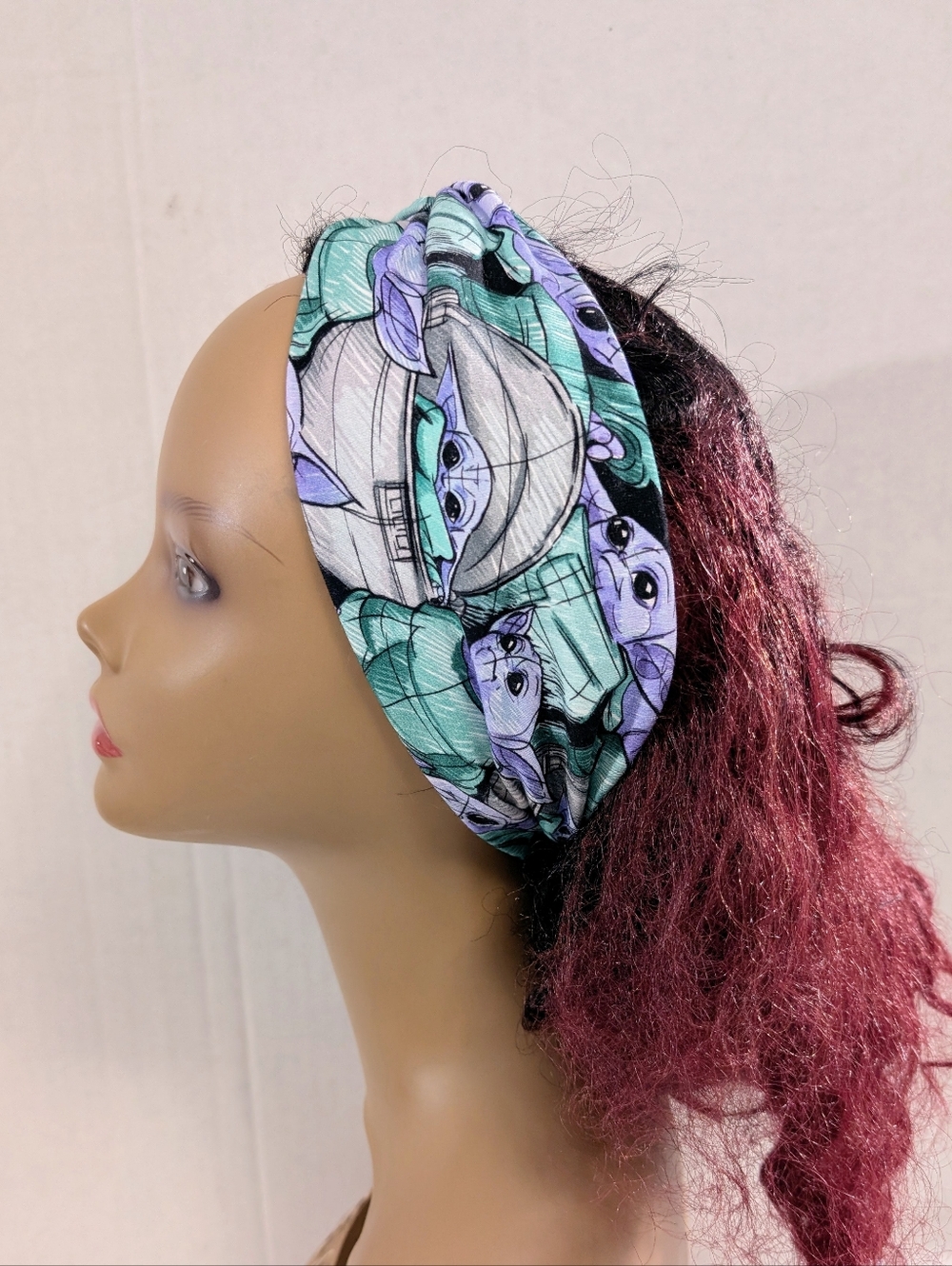 Twist Headbands, Stretchy, Headbands, Grogu, Mando